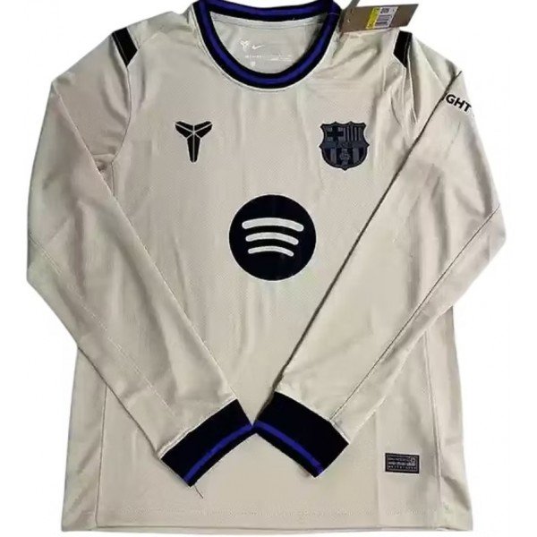 Camisa II Barcelona 2025 2026 Away manga comprida  Camisa II Barcelona 2025 2026 Away manga comprida