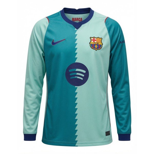 Camisa III Barcelona 2026 2027 Third manga comprida
