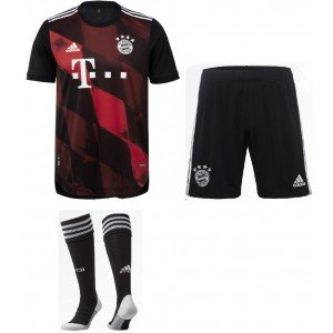 Kit adulto oficial Adidas Bayern de Munique 2020 2021 III jogador