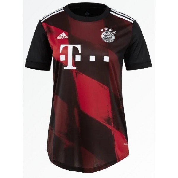 Camisa feminina oficial Adidas Bayern de Munique 2020 2021 III
