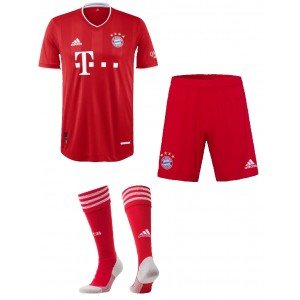 Kit adulto oficial Adidas Bayern de Munique 2020 2021 I jogador