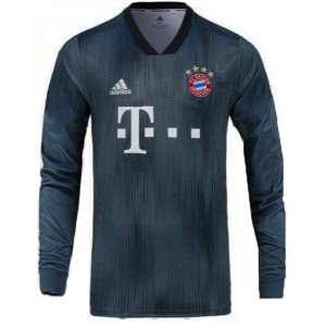 Camisa oficial Adidas Bayern de Munique 2018 2019 Champions League manga comprida