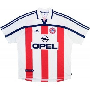 Camisa II Bayern de Munique 1999 2001 Adidas Retro