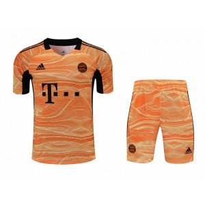 Kit infantil Goleiro I Bayern de Munique 2021 2022 Adidas oficial