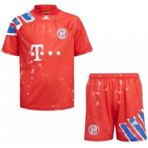 Kit infantil oficial Adidas Bayern de Munique 2020 2021 Human Race