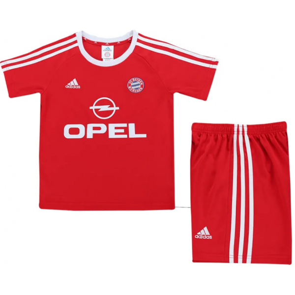 Kit infantil I Bayern de Munique 2001 2002 Adidas retro
