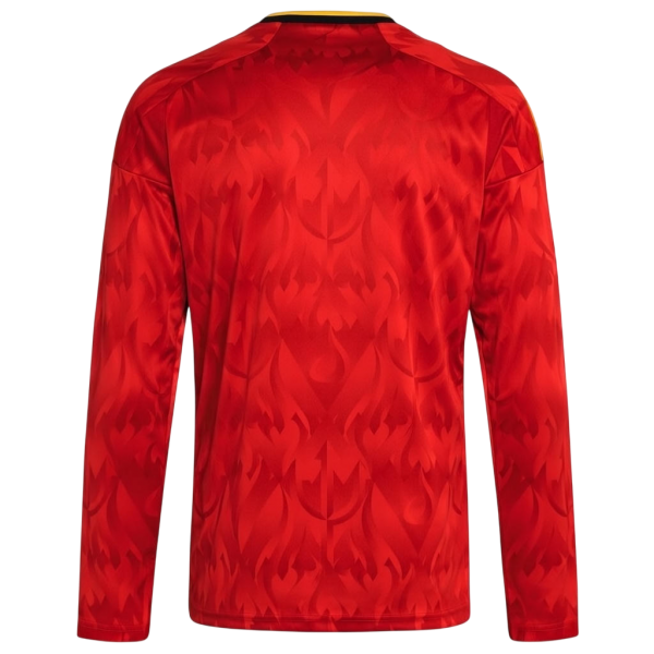 Camisa I Seleção da Belgica 2026 Adidas oficial manga comprida