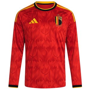 Camisa I Seleção da Belgica 2026 Adidas oficial manga comprida Camisa I Seleção da Belgica 2026 Adidas oficial manga comprida