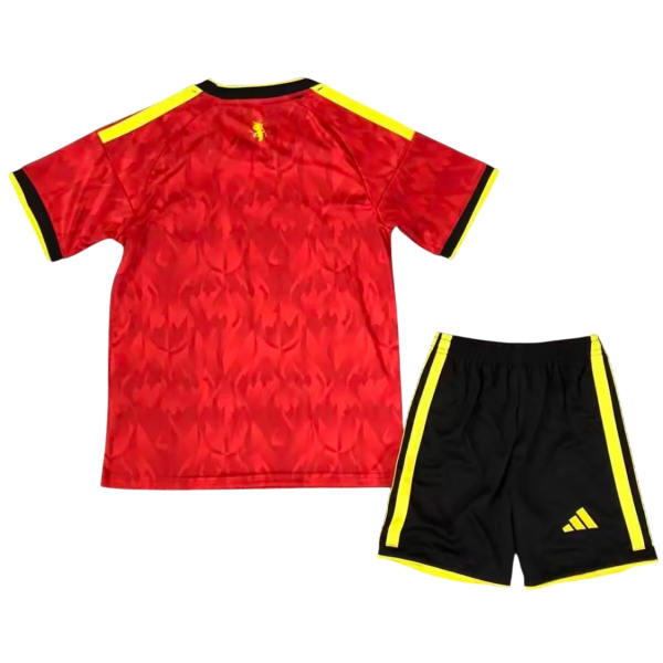 Kit infantil I Seleção da Belgica 2026 Adidas oficial 