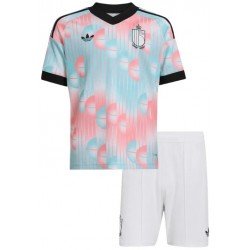 Kit infantil II Seleção da Belgica 2026 Adidas oficial Kit infantil II Seleção da Belgica 2026 Adidas oficial