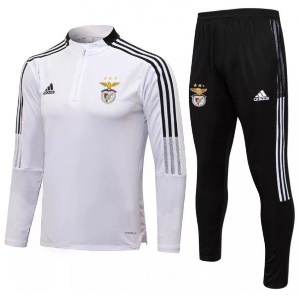 Kit treinamento Benfica 2021 2022 Adidas oficial Branco e preto Kit treinamento Benfica 2021 2022 Adidas oficial Branco e preto