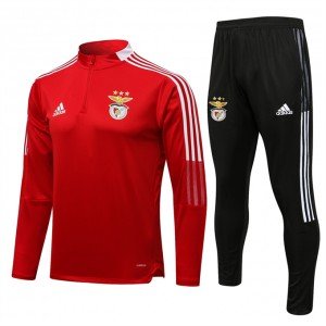 Kit treinamento Benfica 2021 2022 Adidas oficial vermelho e preto
