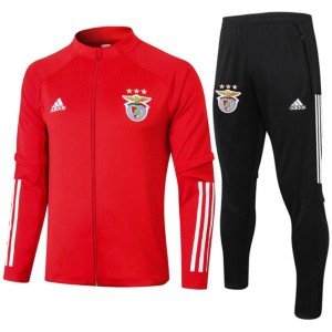 Kit treinamento oficial Adidas Benfica 2020 2021 Vermelho