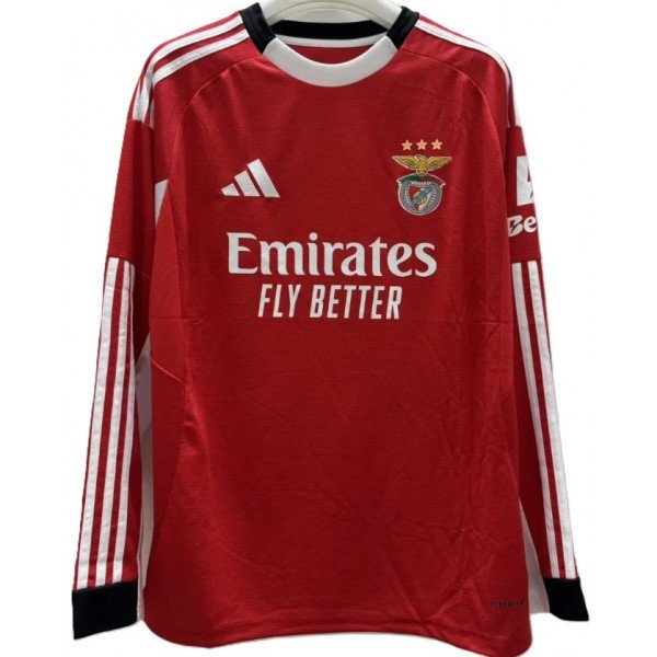 Camisa I Benfica 2025 2026 Adidas oficial Manga comprida