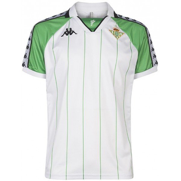 Camisa oficial Kappa Real Betis 2018 2019 Branca retro