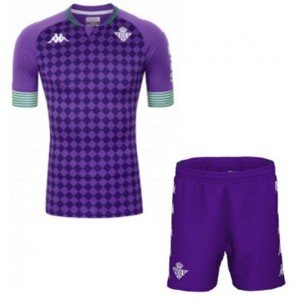 Kit infantil oficial Kappa Real Betis 2020 2021 II jogador