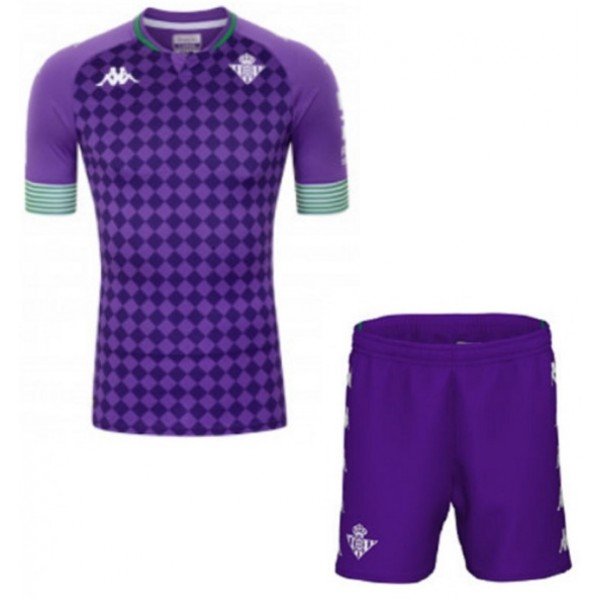 Kit infantil oficial Kappa Real Betis 2020 2021 II jogador
