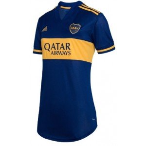 Camisa feminina oficial Adidas Boca Juniors 2020 2021 I
