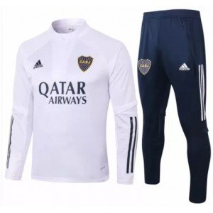 Kit treinamento oficial Adidas Boca Juniors 2020 Branco