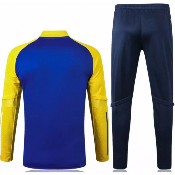 Kit treinamento oficial Adidas Boca Juniors 2020 Azul e amarelo
