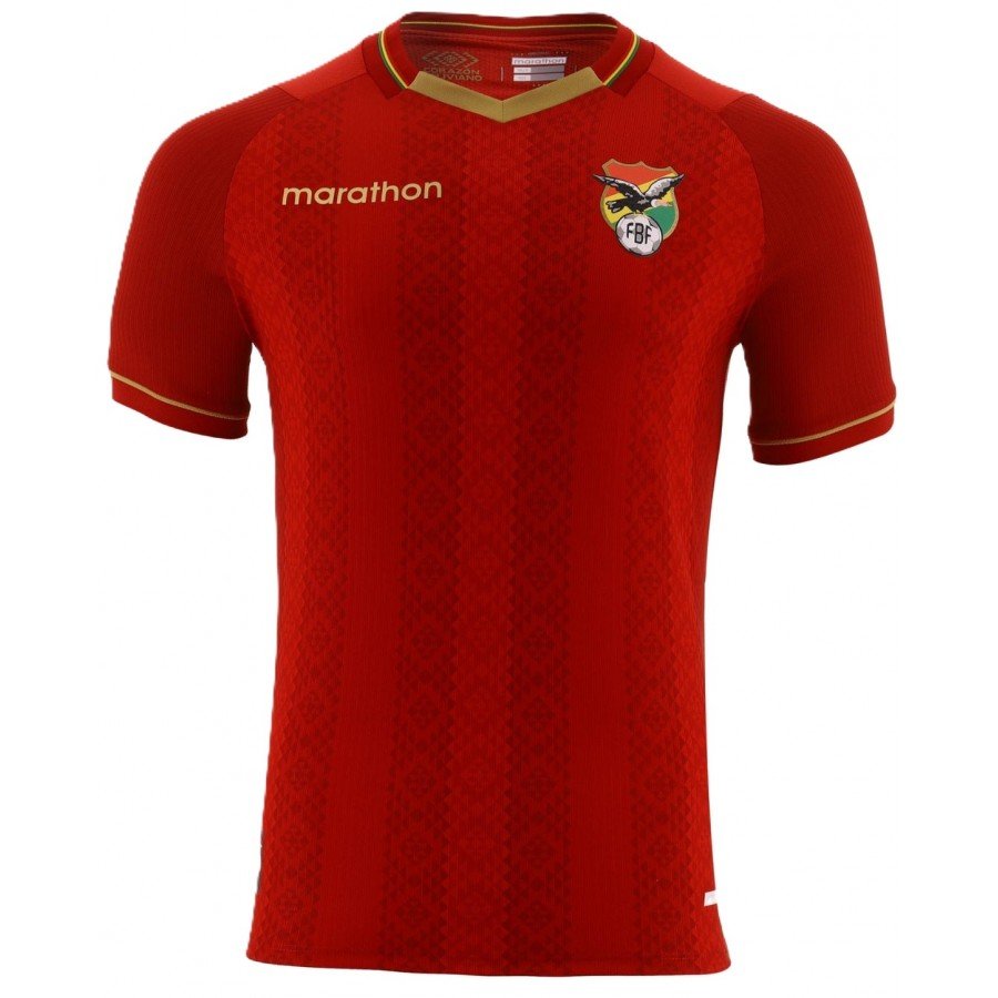Camisa II Seleção da Bolívia 2024 2025 Marathon oficial