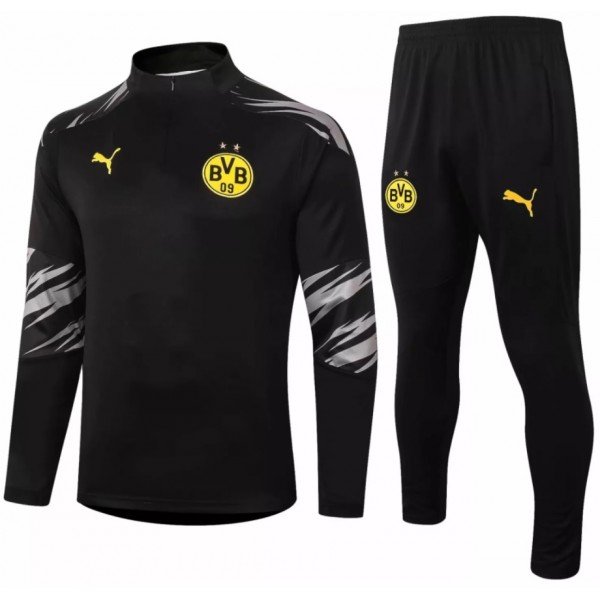 Kit treinamento oficial Puma Borussia Dortmund 2020 2021 preto