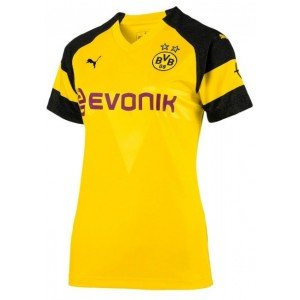 Camisa feminina oficial Borussia Dortmund 2018 2019 I 