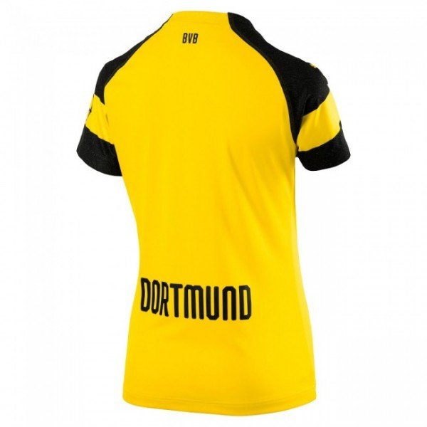 Camisa feminina oficial Borussia Dortmund 2018 2019 I 