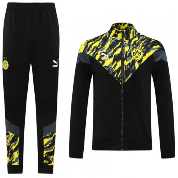 Kit treinamento Borussia Dortmund 2021 2022 Puma oficial Preto