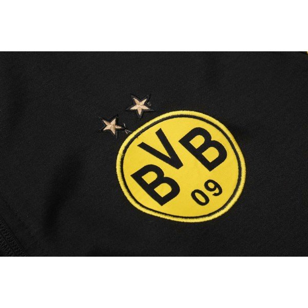 Kit treinamento oficial Puma Borussia Dortmund 2018 2019 preto e amarelo