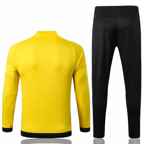 Kit treinamento oficial Puma Borussia Dortmund 2019 2020 preto e amarelo