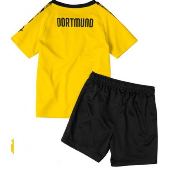 Kit infantil oficial Puma  Borussia Dortmund 2019 2020 I jogador