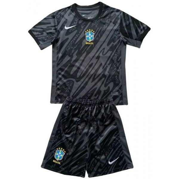 Kit infantil Goleiro I Seleção do Brasil 2024 Home 