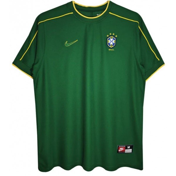 Camisa Goleiro I Seleção do Brasil 1998 Home retro 