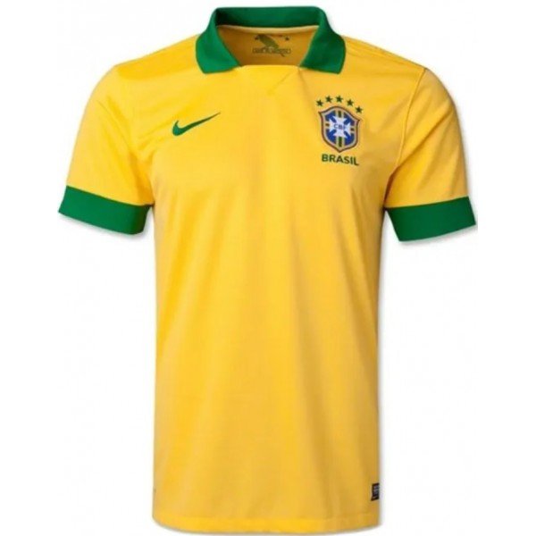 Camisa I Seleção do Brasil 2013 Home retro