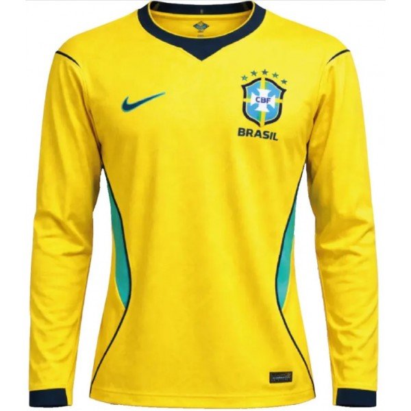 Camisa I Seleção do Brasil 2026 Home Manga Comprida