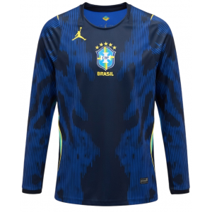 Camisa II Seleção do Brasil 2026 Air Jordan oficial manga comprida