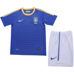 Kit infantil II Seleção do Brasil 2010 Away retro Kit infantil II Seleção do Brasil 2010 Away retro