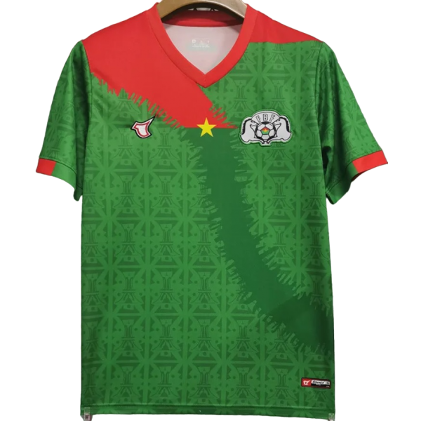 Camisa I Seleção da Burkina Faso 2024 Tovio oficial 