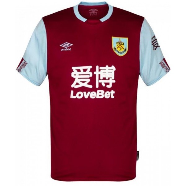 Camisa oficial Umbro Burnley 2019 2020 I jogador