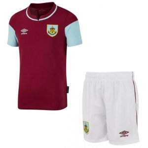 Kit infantil oficial umbro Burnley FC 2020 2021 I jogador