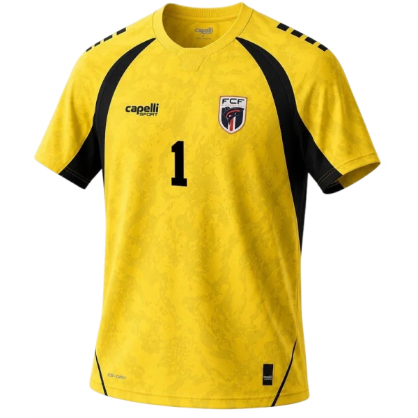 Camisa Goleiro II Seleção de Cabo Verde 2026 Capelli oficial 