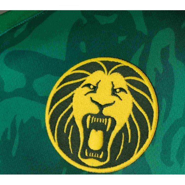 Camisa oficial Le Coq Sportif seleção de Camarões 2019 I jogador Camisa oficial Le Coq Sportif seleção de Camarões 2019 I jogador