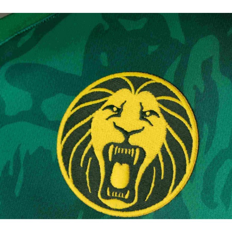 Camisa oficial Le Coq Sportif seleção de Camarões 2019 I jogador Camisa oficial Le Coq Sportif seleção de Camarões 2019 I jogador