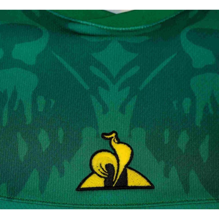Camisa oficial Le Coq Sportif seleção de Camarões 2019 I jogador Camisa oficial Le Coq Sportif seleção de Camarões 2019 I jogador