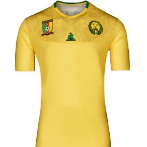 Camisa oficial Le Coq Sportif seleção de Camarões 2019 II jogador