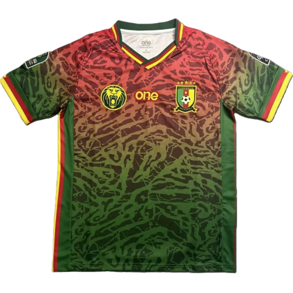 Camisa I Seleção de Camarões 2024 One Oficial  Camisa I Seleção de Camarões 2024 One Oficial