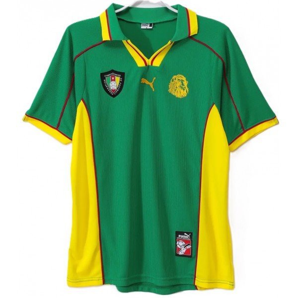 Camisa I Seleção de Camarões 1998 Adidas retro 