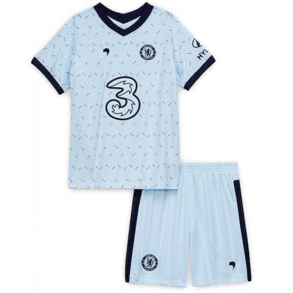 Kit infantil Chelsea 2020 2021 II Away  jogador