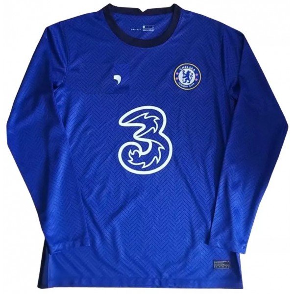 Camisa Chelsea 2020 2021 I Home jogador manga comprida
